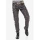 Straight-Jeans CIPO & BAXX Gr. 40, Länge 32, blau (blau, grau) Herren Jeans Straight Fit