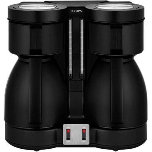 "KRUPS Filterkaffeemaschine ""KT8501 Duothek"" Kaffeemaschinen Gr. 0,8 l, 8 Tasse(n), schwarz Filterkaffeemaschine"