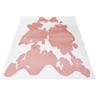 "Hochflor-Teppich BRUNO BANANI ""Makayla"" Teppiche Gr. B/L: 160 cm x 230 cm, 30 mm, 1 St., rosa (rosé) Esszimmerteppiche"