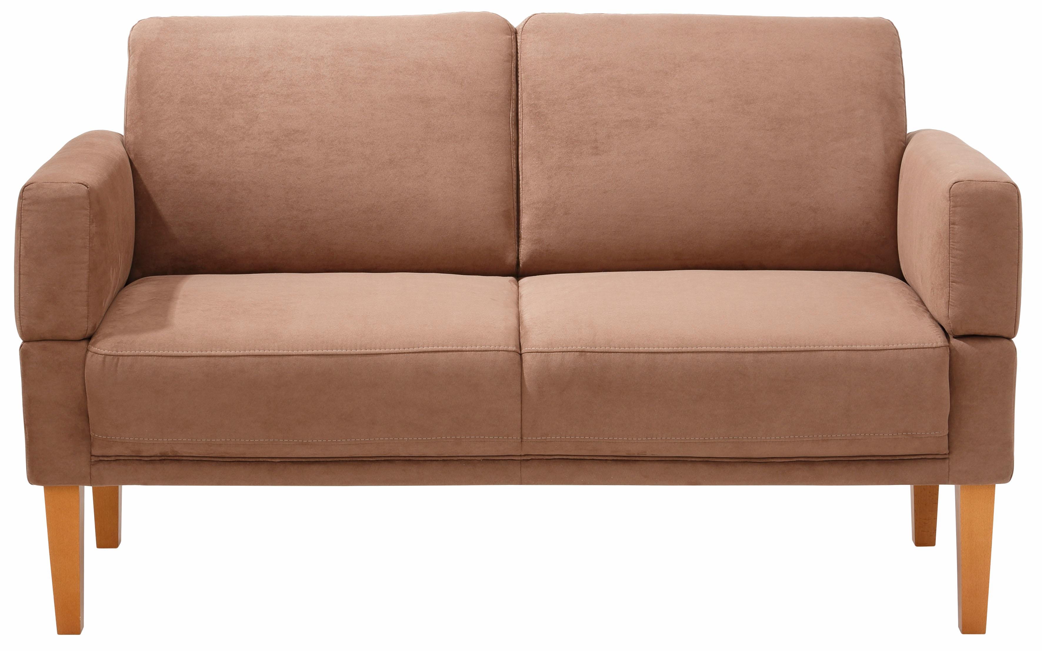Sofa HOME AFFAIRE "Fehmarn", braun, B:170cm H:98cm T:81cm, Microfaser in Antik Leder Optik aus 100% Polyester, Sofas, 3-Sitzer-Sofa 2-Sitzer-Sofa, in 3 Breiten