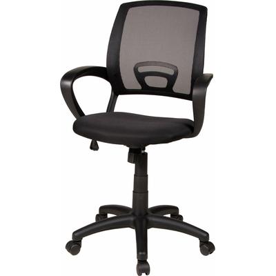 Bürostuhl DUO COLLECTION "Tom", schwarz, Stühle, Bürodrehstuhl Kinderdrehstuhl, mit Netzstoffbezug Image