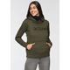 Kapuzensweatshirt OCEAN SPORTSWEAR "mit Multifunktionaler Tube Schal" Gr. 44/46, grün (khaki) Damen Sweatshirts Hoodie Sweatshirt