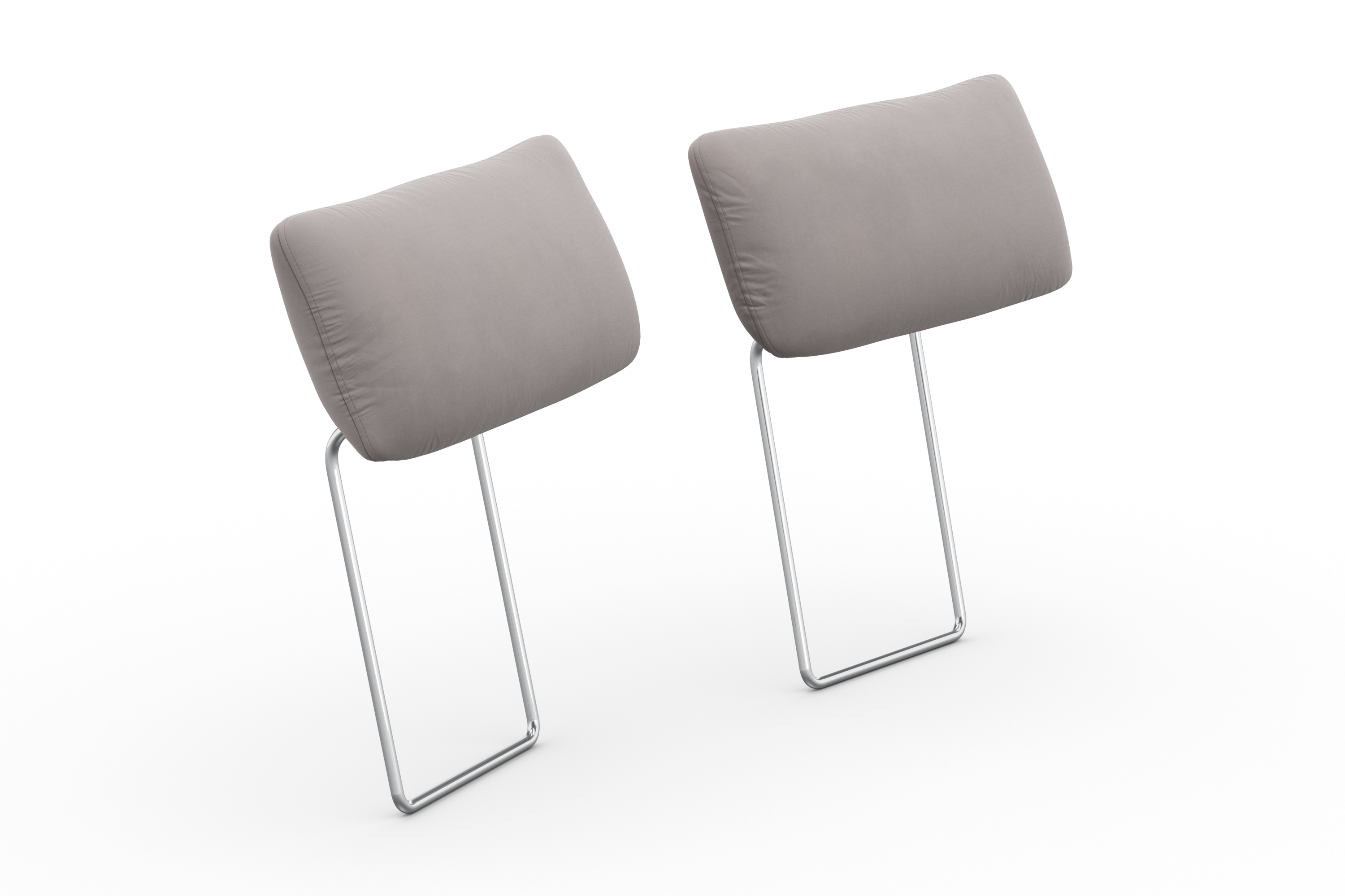 Kopfstütze SIT & MORE "Cadabra", beige (sand), B:59cm H:27cm T:10cm Ø:10cm, Samtoptik (100% Polyester);Soft clean (98% Polyester, 2% Polyamid);Struktur fein (100% Polyester), Polsterauflagen, 2er Set Image