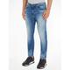 Tapered-fit-Jeans TOMMY JEANS "SLIM TAPERED AUSTIN" Gr. 31, Länge 32, blau (light blue) Herren Jeans Tapered-Jeans