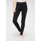 Skinny-fit-Jeans LEVI'S "720 High Rise" Gr. 28, Länge 28, schwarz (black gala x y) Damen Jeans Röhrenjeans