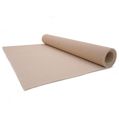 Läufer "PODIUM, Made in Belgium", beige (creme), B:100cm H:2,6mm L:900cm, Polypropylen (PP), PRIMAFLOR-IDEEN IN TEXTIL, Teppiche, Breite 100 cm, robuster Nadelfilz, Uni-Farben Image