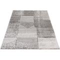 Teppich SEHRAZAT "Trend 7425" Teppiche Gr. B/L: 200 cm x 290 cm, 13 mm, 1 St., grau Esszimmerteppiche