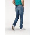 Tapered-fit-Jeans PME LEGEND "SKYMASTER" Gr. 31, Länge 32, blau (royal blue vintage) Herren Jeans Tapered-Jeans im Used Look