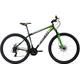 Mountainbike KS CYCLING "Xtinct" Fahrräder Gr. 46 cm, 29 Zoll (73,66 cm), schwarz (schwarz, grün) Hardtail