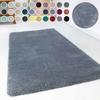 Hochflor-Teppich ESPRIT "Relaxx ESP-4150" Gr. 3, blau (blau, grau), B:120cm H:25mm L:170cm, Kunstfaser, Teppiche, Wohnzimmer, sehr große Farbauswahl, weicher dichter Hochflor