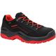 LOWA WORK Sicherheitsschuh "RENEGADE Work GTX red Lo S3 CI" Schuhe Gr. 44, schwarz (schwarz, rot) Sicherheitsschuhe