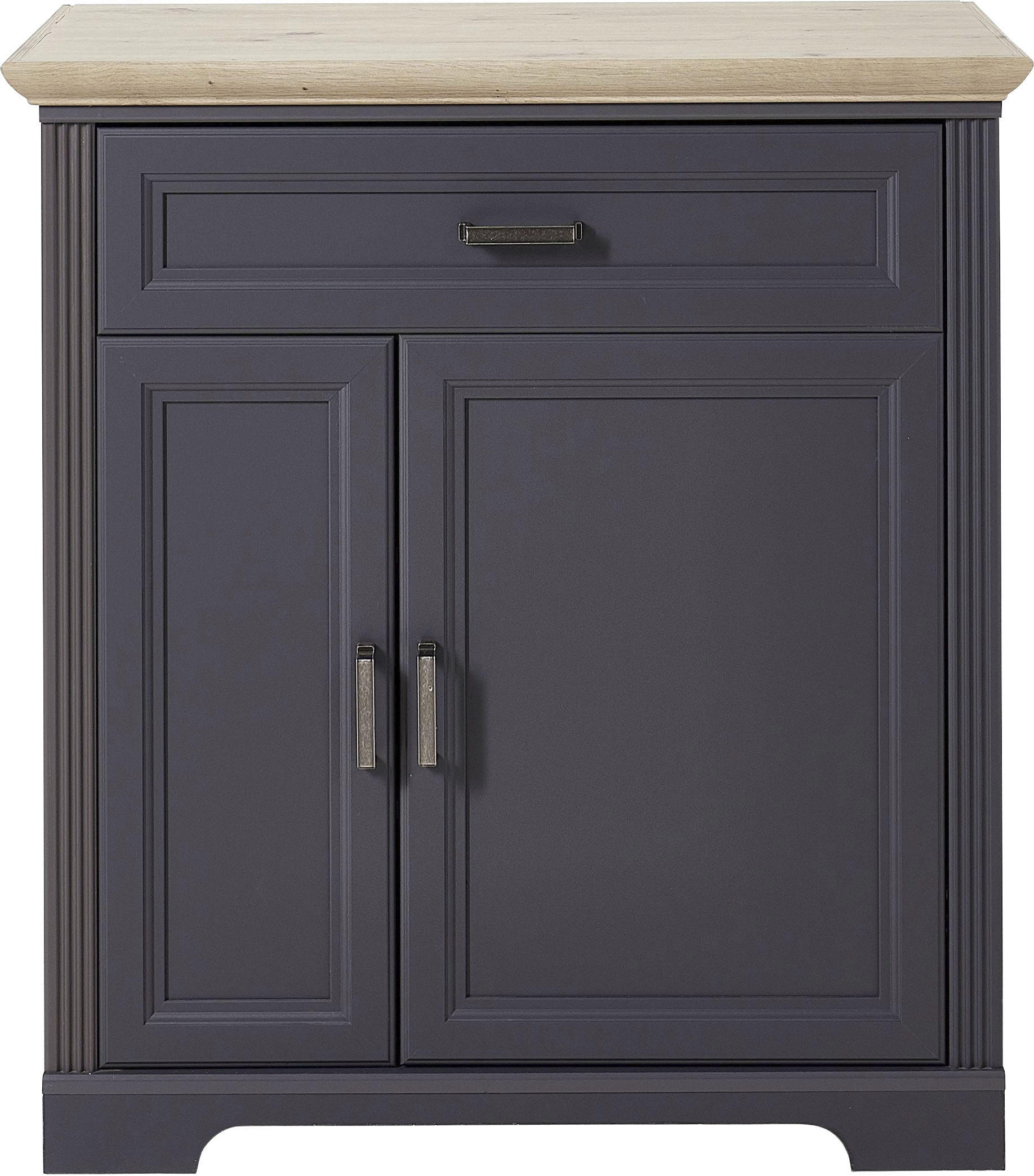 Schuhschrank INNOSTYLE "Jasmin", grau (graphit), Schränke, Schuhschrank