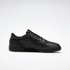 Sneaker REEBOK CLASSIC "CLUB C 85", Gr. 41, schwarz (schwarz, charcoal), Leder, sportlich, Schuhe Herrenschuh Retrosneaker Skaterschuh Sneaker Sneaker low
