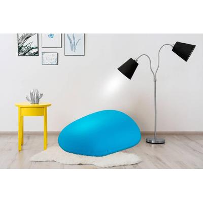 Sitzsack KAYOOM "Jump, Sitzsack-Kissen, einfach gestaltet, weich gefüllt", blau (eisblau), B:78cm H:50cm T:101cm, Bezug: Lycra 82% Nylon 18% Elasthan Füllungmaterial: EPS-Perlen, Sitzsäcke, komfortabel, modern, sorgfältige Verarbeitung, Außenhülle... Image