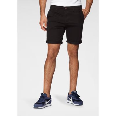 Chinoshorts JACK & JONES "BOWIE SHORTS", Herren, Gr. M, N-Gr, schwarz, Obermaterial: 98% Baumwolle, 2% Elasthan, modisch, Hosen Image