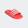 Badesandale ADIDAS SPORTSWEAR "AQUA ADILETTE", Gr. 47, rot (solar rot, cloud weiß, solar rot), Synthetik, sportlich, Schuhe