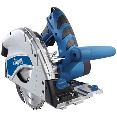 Tauchsäge SCHEPPACH "PL 55", blau (blau, schwarz), B:26mm H:235mm L:340mm, Sägemaschinen, 230 V, 160 mm Image