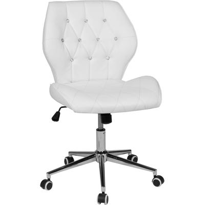 Bürostuhl DUO COLLECTION "Jolina", weiß (weiß, metall), B:51cm H:90cm T:51cm, Stühle, Drehstuhl Image