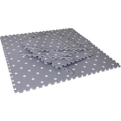 Puzzle KNORRTOYS "Softteppich Matte, grau", grau (grau, weiß), Puzzles, KinderB:178cm T:120cm, Schaumstoff, Motiv, Puzzlematte, Bodenpuzzle, B:178cm T:120cm Image