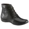 Schnürboots JOSEF SEIBEL "Naly 09", Damen, Gr. 43, schwarz, Leder, sportlich, Schuhe, Komfortschuh, Stiefelette mit gepolsterter Innensohle
