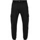 Cargohose URBAN CLASSICS "Herren Knitted Cargo Jogging Pants" Gr. 34, Normalgrößen, schwarz (black) Herren Hosen Cargohosen