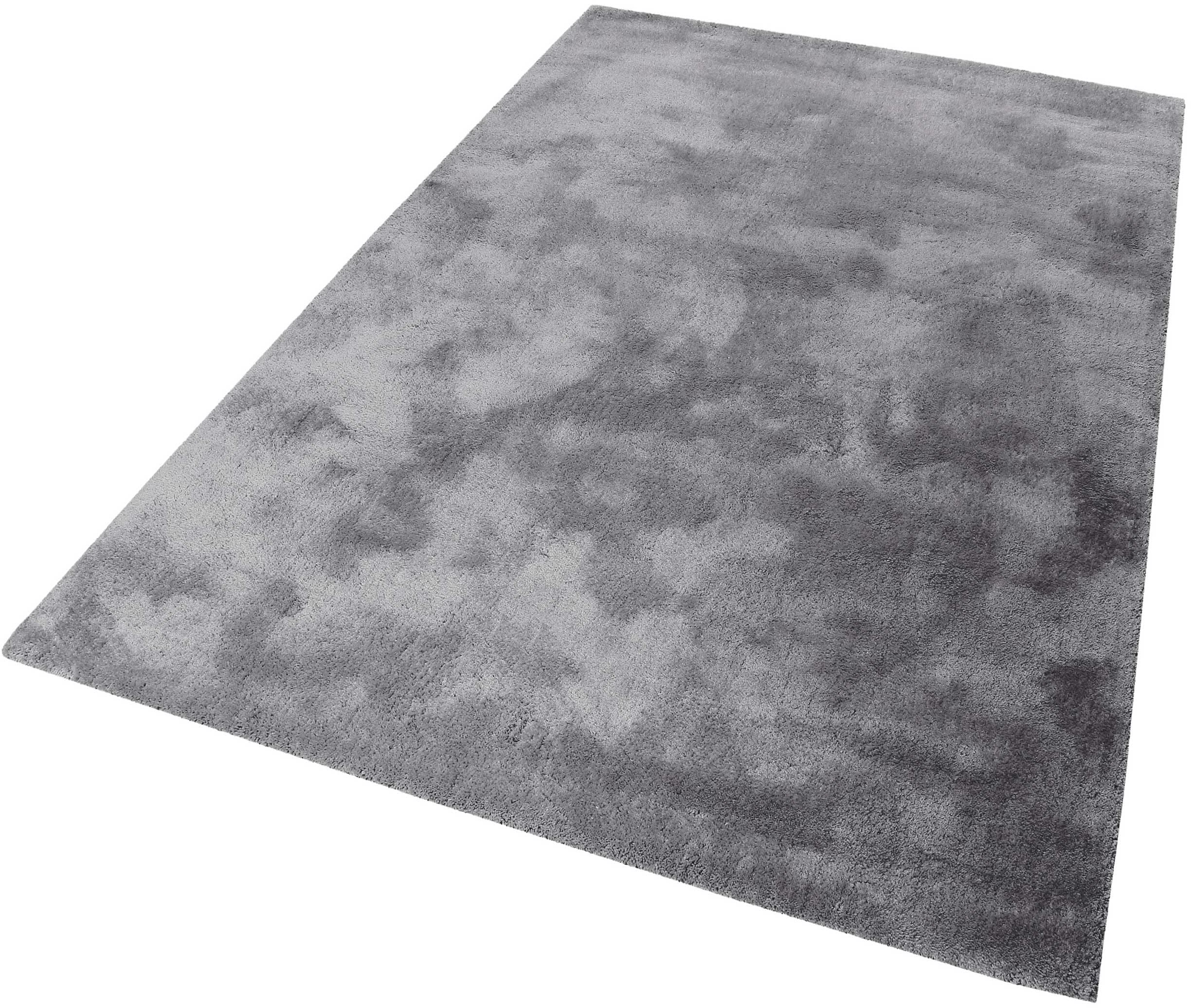 Hochflor-Teppich ESPRIT "Relaxx ESP-4150" Gr. 2, grau (taupe, grau), B:80cm H:25mm L:150cm, Kunstfaser, Teppiche, Wohnzimmer, sehr große Farbauswahl, weicher dichter Hochflor