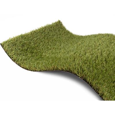 Kunstrasen "Kunstrasen KORSIKA", grün, B:400cm H:32mm L:200cm, Polyethylen (PE), PRIMAFLOR-IDEEN IN TEXTIL, Teppiche, natürliche Optik, mit Drainagefunktion, für Balkon, Terrasse & Garten Image