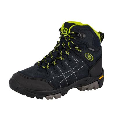 Wanderschuh BRÜTTING "Outdoorstiefel Mount Shasta Kids Hi", Gr. 29, blau, Synthetik, Schuhe