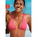 Triangel-Bikini-Top BUFFALO "Happy" Gr. 36, Cup C/D, rosa Damen Bikini-Oberteile Ocean Blue