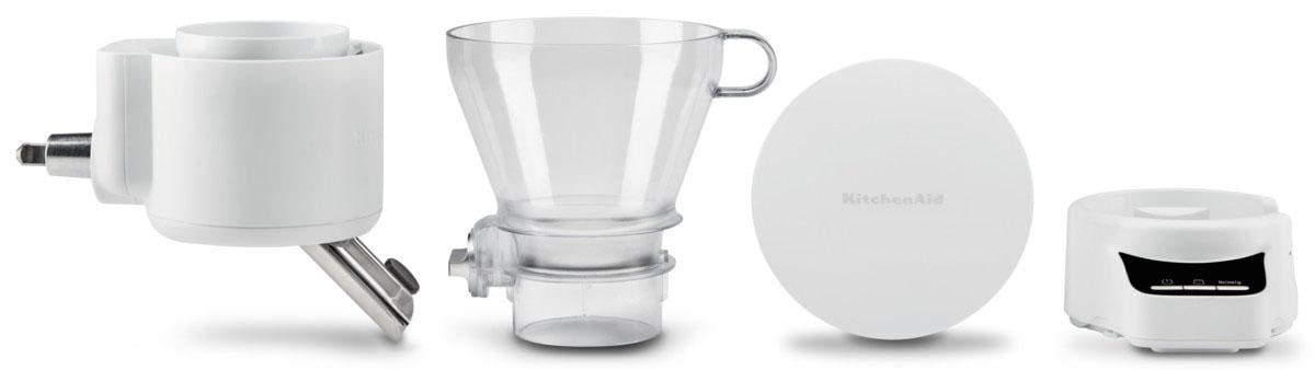 KITCHENAID Siebaufsatz "5KSMSFTA", weiß, Küchenmaschinen-Aufsätze, mit digitaler Waage