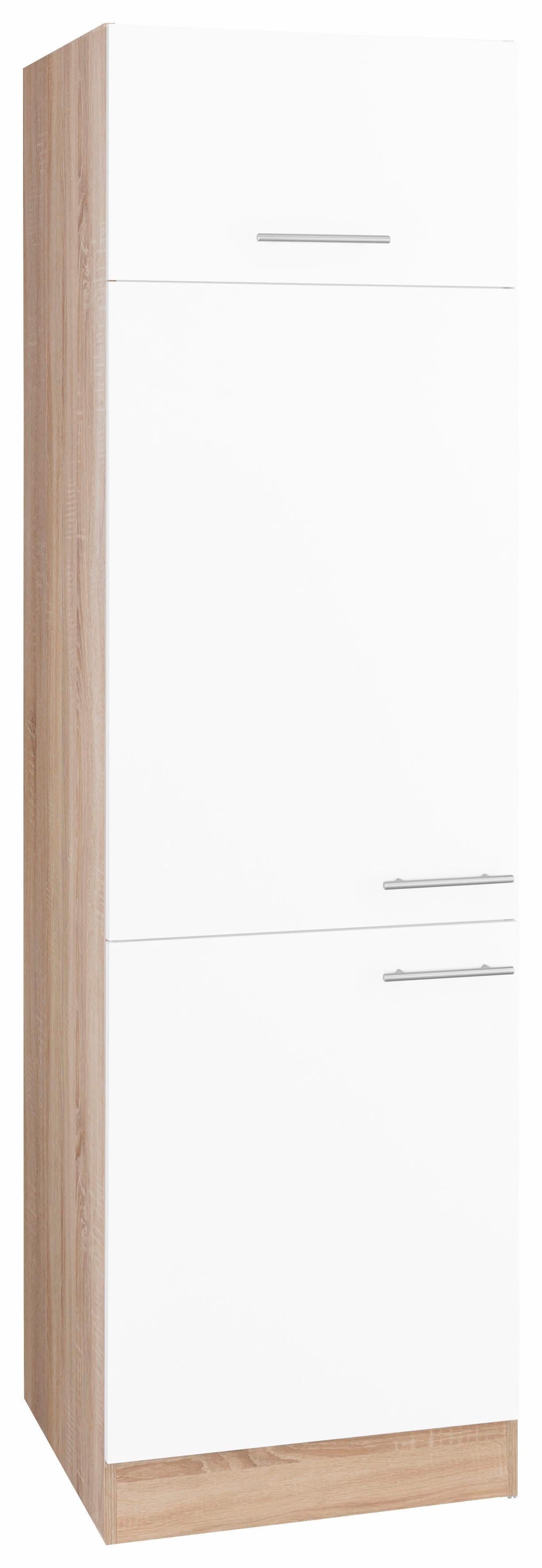 Kühlumbauschrank OPTIFIT "Kalmar", weiß, B:60cm H:207cm T:57cm, Schränke Image