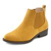 Chelseaboots VIVANCE, Damen, Gr. 37, gelb (safran), Obermaterial: 100% Textilmaterial. Futter: 100% Lederimitat. Decksohle: 100% Textilmaterial. Laufsohle: 100% Synthetik, unifarben, Basic, Schuhe Chelseaboots Ankleboots, bequem zum Reinschlüpfen,...