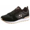 Sneaker SKECHERS "OG 85 - GOLDN GURL", Damen, Gr. 40, schwarz (schwarz, goldfarben), Veloursleder, Textil, Synthetik, sportlich, Schuhe, Schnürschuh, Original-Retro-Jogginschuh mit Air-Cooled Memory Foam