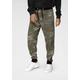 Jogginghose BRUNO BANANI "Loose Fit" Gr. S (44/46), N-Gr, braun (tarnfarben) Herren Hosen Jogginghosen