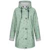 Regenjacke DEPROC ACTIVE "Friesennerz WIZZARD PEAK WOMEN UMBR", Damen, Gr. 40 (M), grau, Obermaterial: 100% Polyurethan; Futter: 100% Polyester, casual, figurumspielend, Langarm gerader Abschluss mit Druckknopf, Jacken, auch in Großen Größen erhältlich