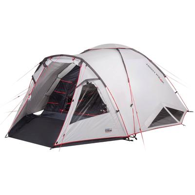 Kuppelzelt HIGH PEAK "Zelt Almada 4.0", grau (nimbus grau), Zelte, B/H/L: 300cm x 155cm x 400cm, B:300cm H:155cm L:400cm