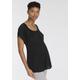 Umstandstunika NEUN MONATE Gr. 40/42, schwarz Damen Tuniken Umstandsshirts