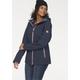 Softshelljacke POLARINO Gr. 48, blau (marine) Damen Jacken Softshelljacke Sportjacken