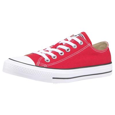 Sneaker CONVERSE "Chuck Taylor All Star Ox" Gr. 36,5, rot (red) Schuhe Bekleidung