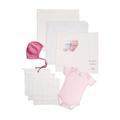 Erstausstattungspaket LILIPUT "Mummy+Daddy" Gr. 62/68, rosa (weiß, rosa) Baby KOB Set-Artikel Outfits