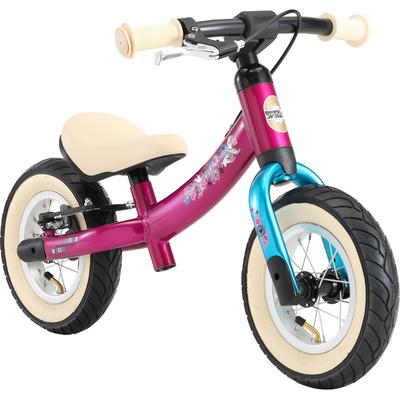 Laufrad BIKESTAR "BIKESTAR Kinderlaufrad ab 2 Jahre 10 Zoll Flex", bunt (berry, türkis), Laufräder, KinderL:81cm, L:81cm