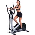 Crosstrainer-Ergometer CHRISTOPEIT SPORT "Eco 2000"" Crosstrainer grün (silberfarben, schwarz, grün) Bestseller Sportgeräte