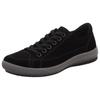 Sneaker LEGERO "TANARO 5.0", Damen, Gr. 42, schwarz (schwarz (schwarz)), Veloursleder, casual, Schuhe, Freizeitschuh, Halbschuh, Schnürschuh mit softem Schaftabschluss