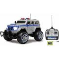 RC-Monstertruck JAMARA "Polizei Panzerwagen" Fernlenkfahrzeuge blau (blau, silberfarben) Kinder Ab 6-8 Jahren