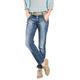 Boyfriend-Jeans HEINE Gr. 38, Normalgrößen, blau (blue stone) Damen Jeans 5-Pocket-Jeans