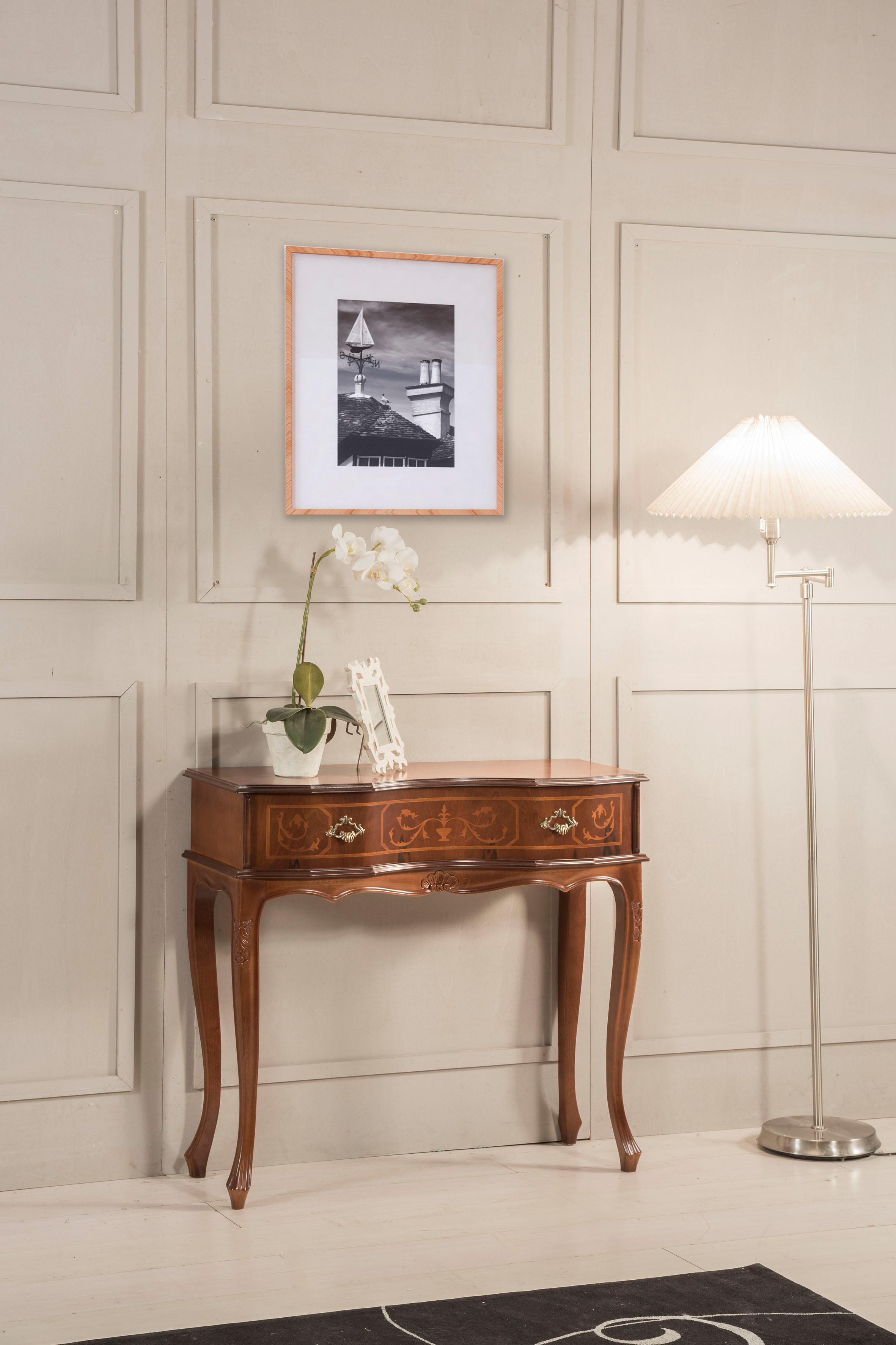 Konsole HOME AFFAIRE "CLEOPATRA 588", braun (nussfarben), Sideboards, Konsolentisch, Höhe 88 cm