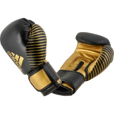 Boxhandschuhe ADIDAS PERFORMANCE "Competition Handschuh" Gr. XL 16 oz, schwarz (black, gold) Boxhandschuhe
