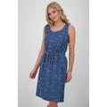 Jerseykleid ALIFE & KICKIN "DojaAK Dress Damen Sommerkleid, Kleid" Gr. S, Normalgrößen, blau (dark denim) Damen Kleider Freizeitkleider