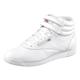 Sneaker REEBOK CLASSIC "Freestyle Hi" Gr. 37, weiß (int, white, silver) Schuhe Sneaker