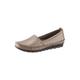 Slipper GEMINI Gr. 39, beige Damen Schuhe Slip ons